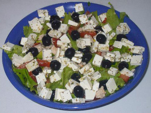 Греческий островной салат
