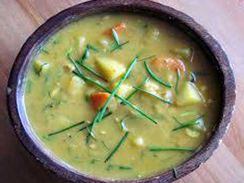 Овощной суп с картофелем