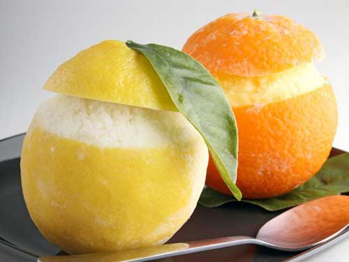 Простые десерты: лимонный сорбет и итальянский лимонный лед